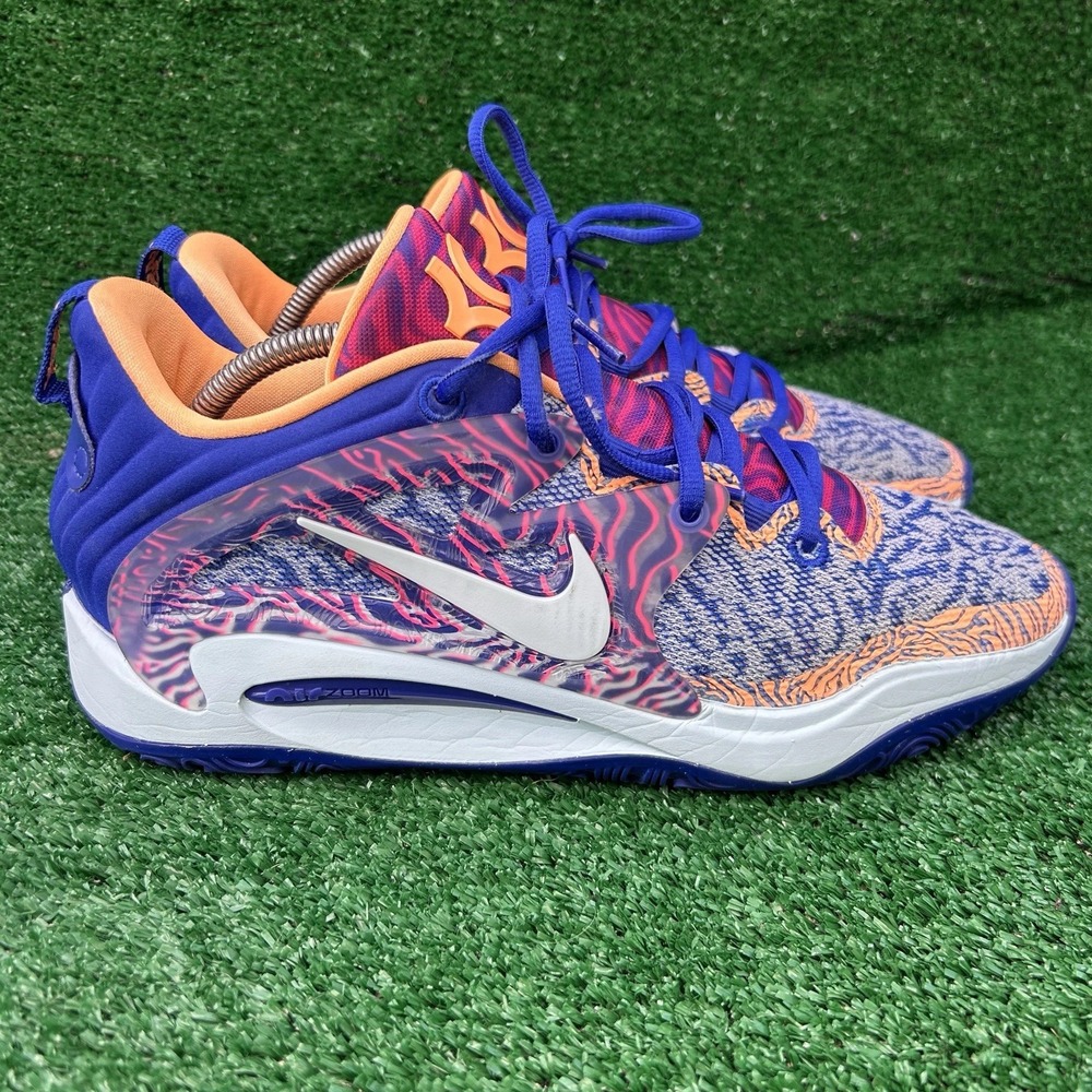 Nike KD 15 Psychic Purple Dark Marina Blue Basketball Shoes DC1975-400 Mens‎ 9.5